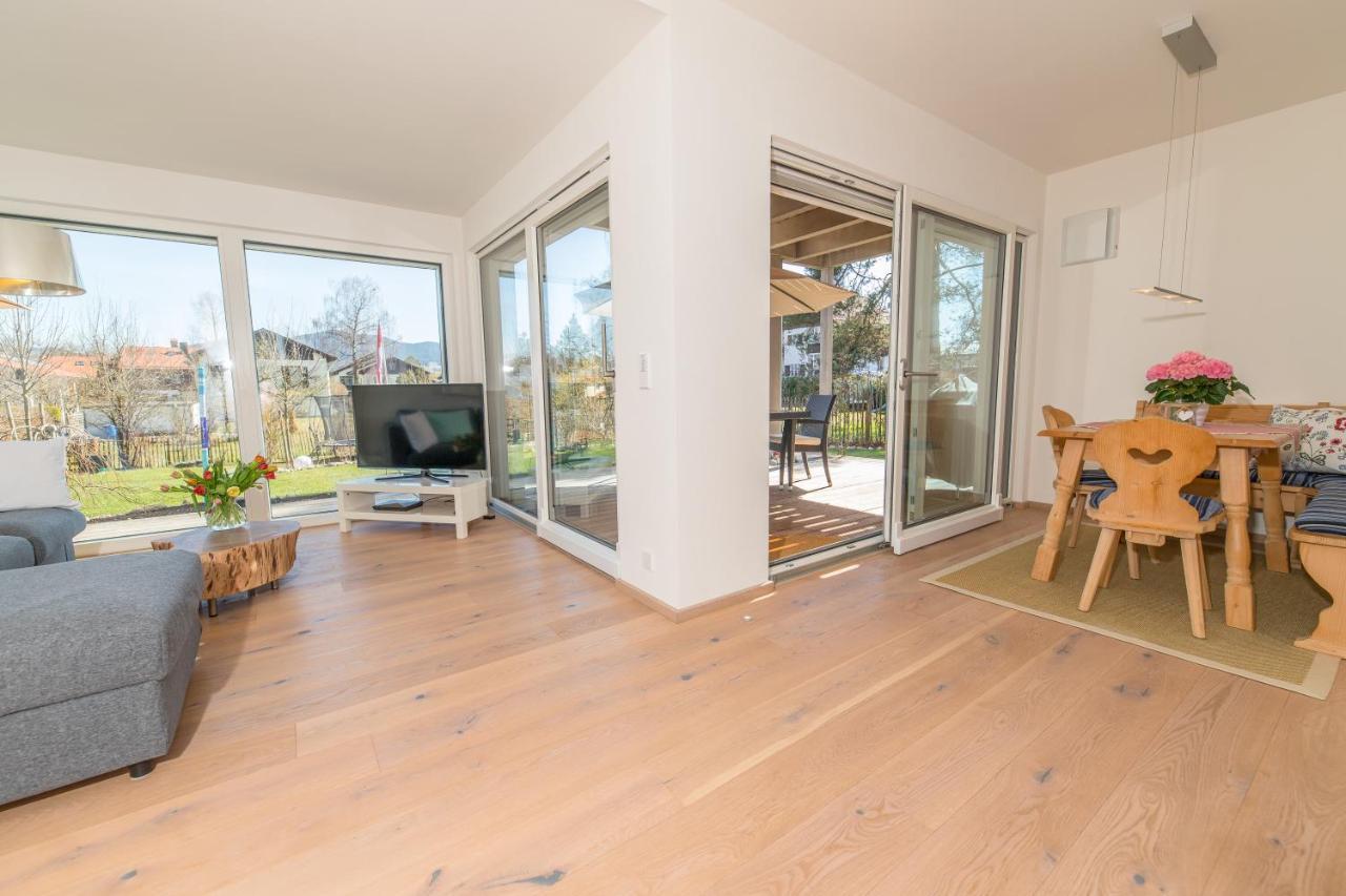 Helle Wohnung Mit Bergblick & Eigener Terrasse Bad Tolz Ngoại thất bức ảnh